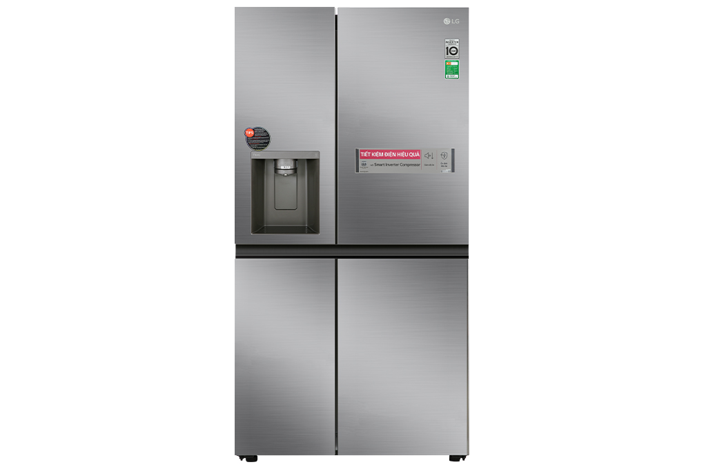 Review tủ lạnh LG Inverter 635 lít GR-D257JS