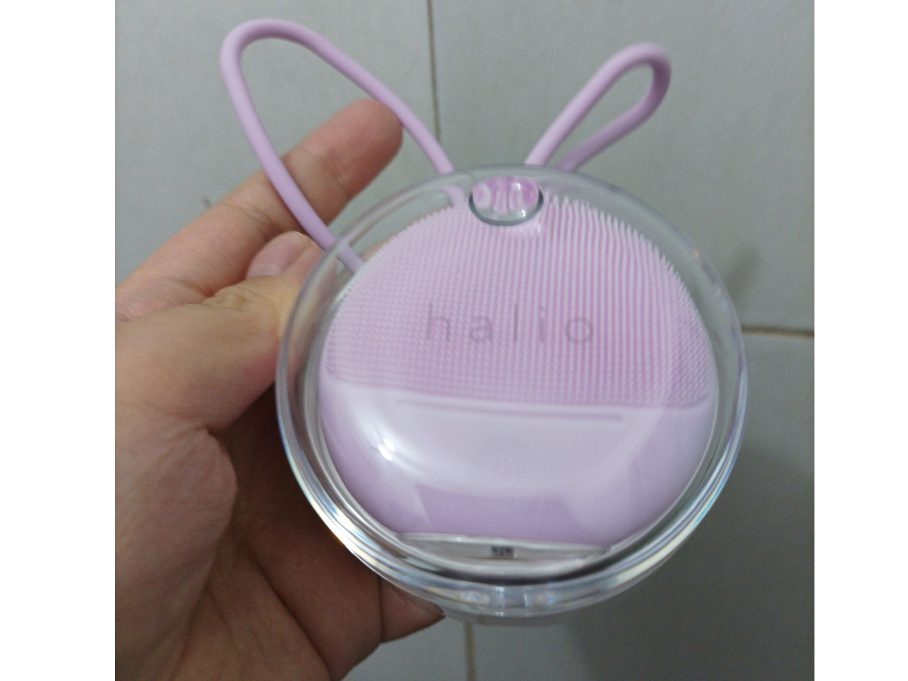 Máy rửa mặt và chăm sóc da nhạy cảm Halio Sensitive Light Purple