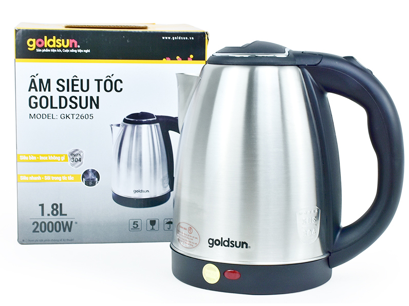 Ấm siêu tốc Goldsun GKT2605 - 1.8 lít