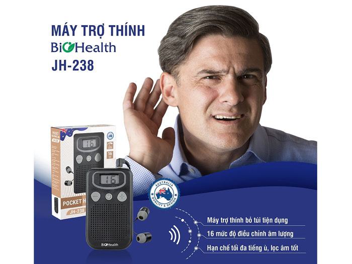 Máy trợ thính đeo tai Biohealth JH238