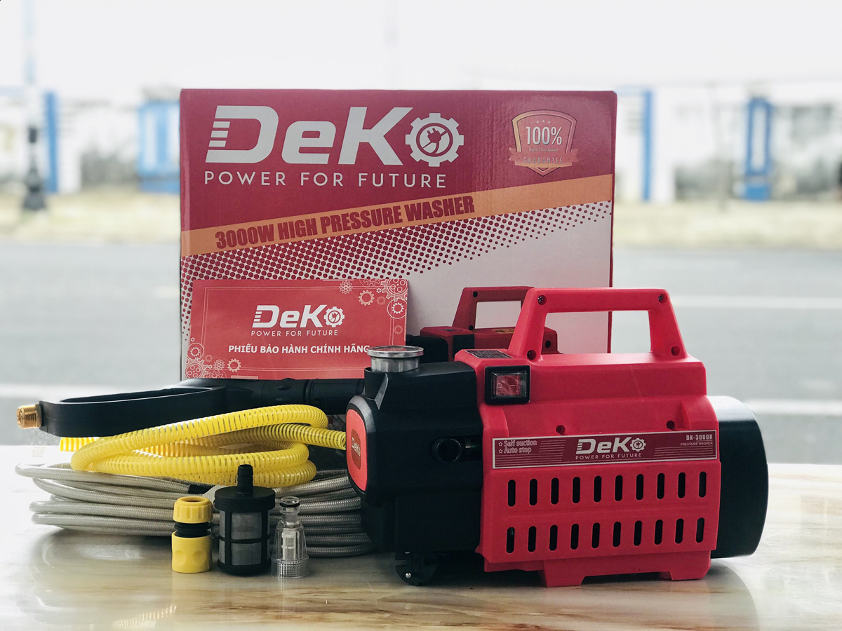 Máy rửa xe Deko DK-3000R (3.000W)