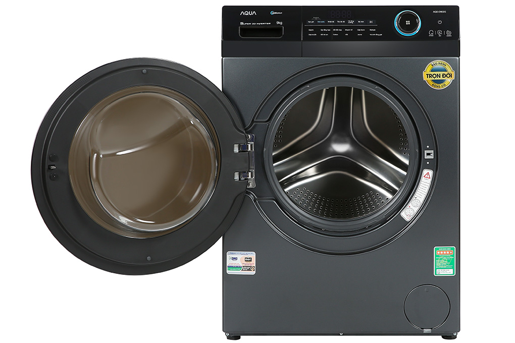 Máy giặt Aqua Inverter 9kg AQD- D902G BK