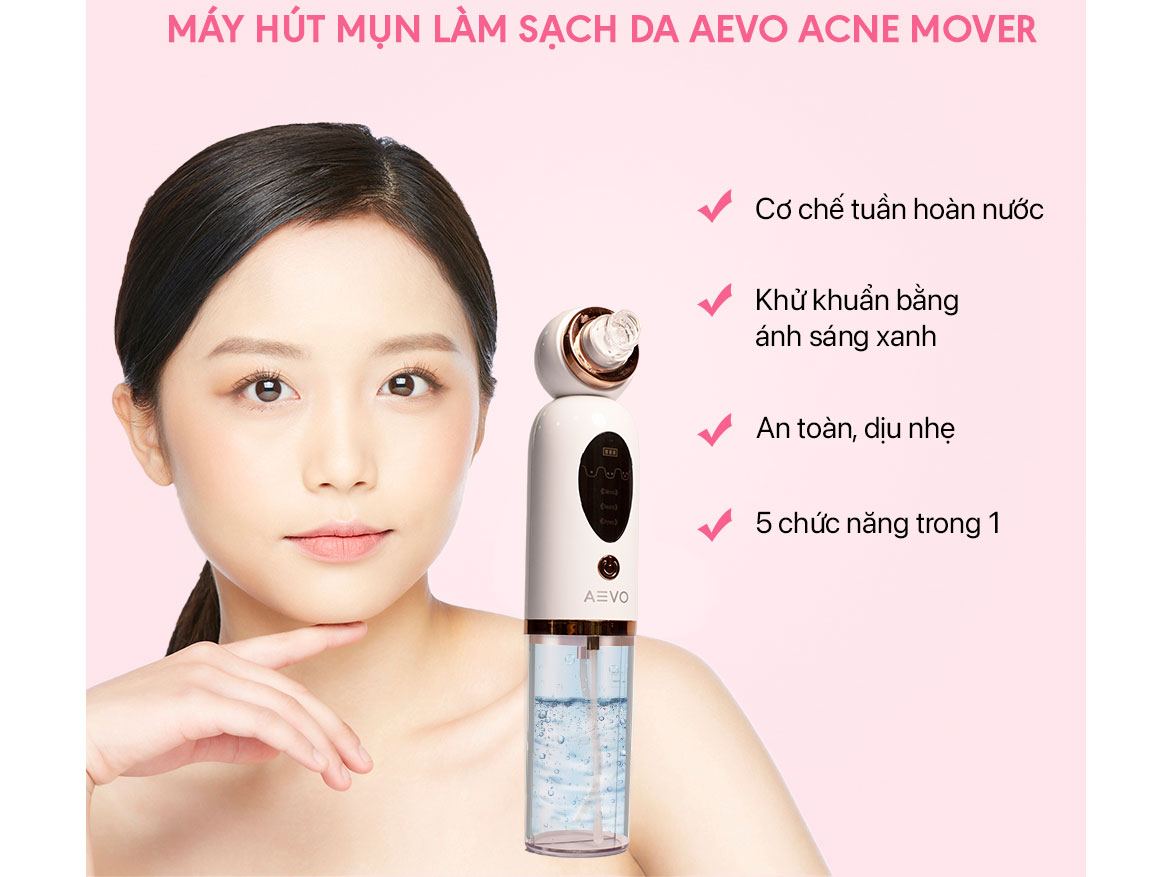 Máy hút mụn AEVO Acne Remover (AE68-061W)