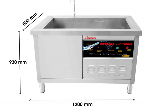 Máy rửa chén bát công nghiệp UltraSonic Texgio Classic TGU-1200SS