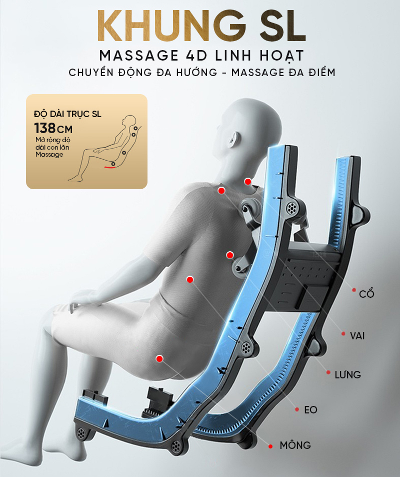 Ghế massage toàn thân Osun 