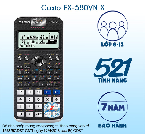 Casio FX-580VN X