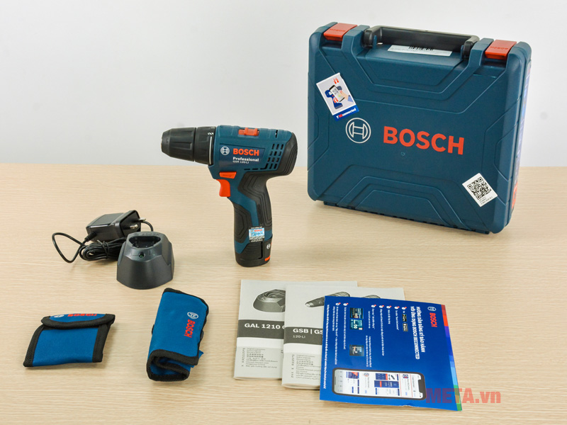 Máy khoan vặn vít dùng pin 12V Bosch GSR 120-LI GEN II Máy khoan vặn vít dùng pin 12V Bosch GSR 120-LI GEN II