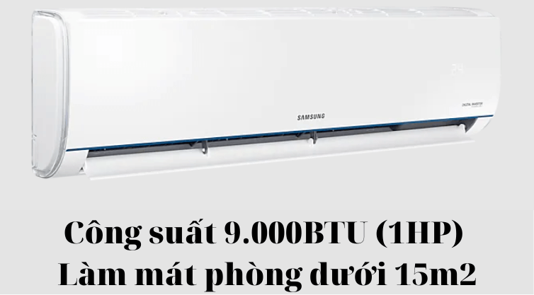 Máy lạnh Samsung AR09TYHQASINSV có công suất 9.000BTU