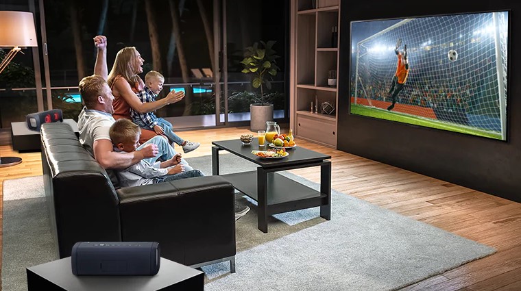 Tính năng thông báo thể thao trên tivi LG 4K 43 inch 43UP7550PTC ThinQ AI giúp bạn không bỏ lỡ những trận đấu yêu thích