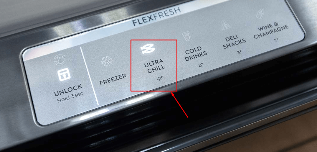 Ngăn đông mềm UltraChill của tủ lạnh Electrolux EHE6879A B