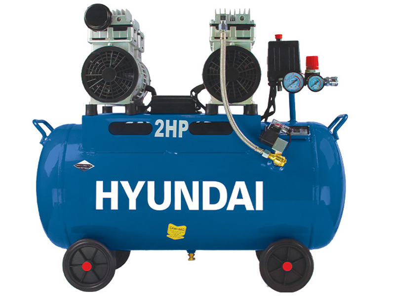 Hình ảnh máy nén khí không dầu Hyundai AH2-150 Hình ảnh máy nén khí không dầu Hyundai AH2-150
