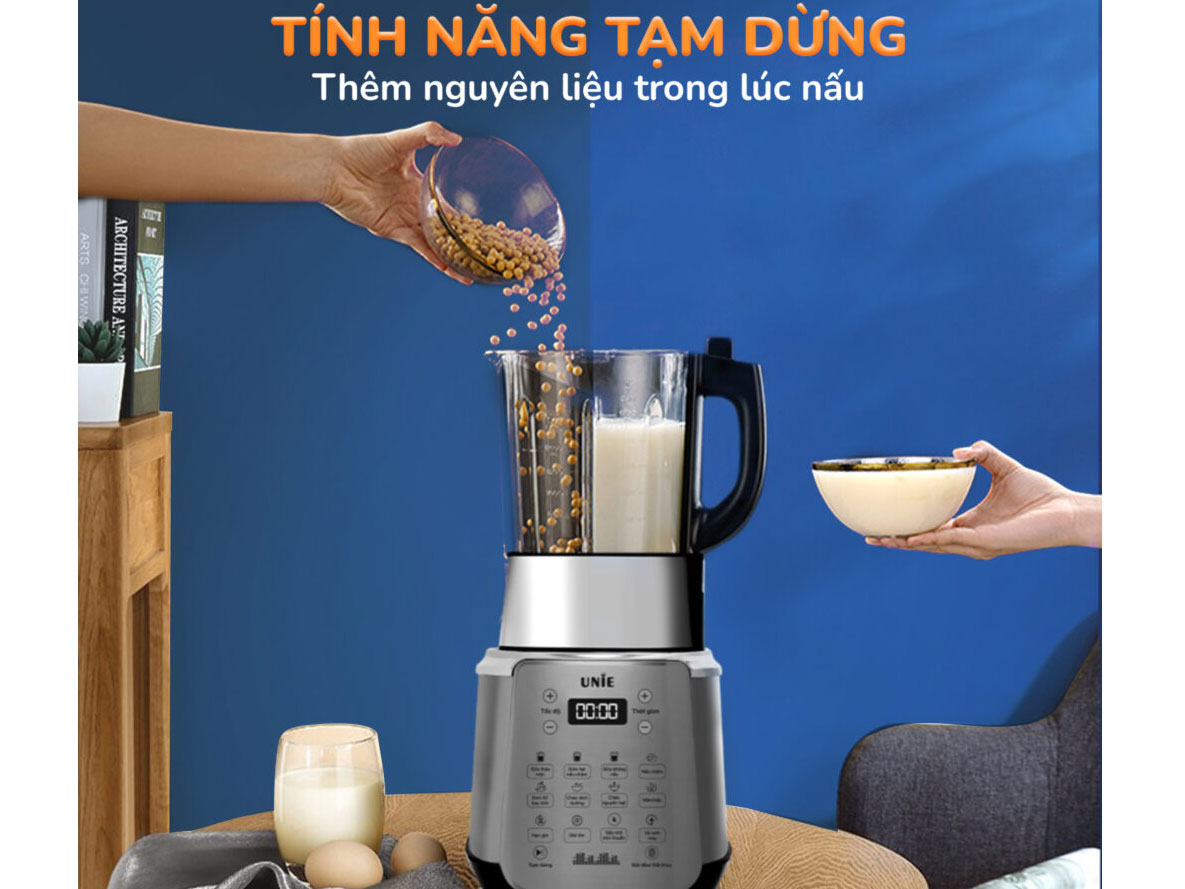 Máy làm sữa hạt UNIE  