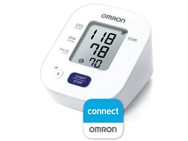 Máy đo huyết áp tự động Omron Bluetooth HEM-7142T1