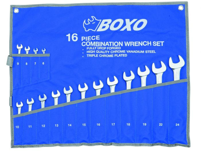 Bộ cờ lê một đầu mở Boxo WR1710-16B