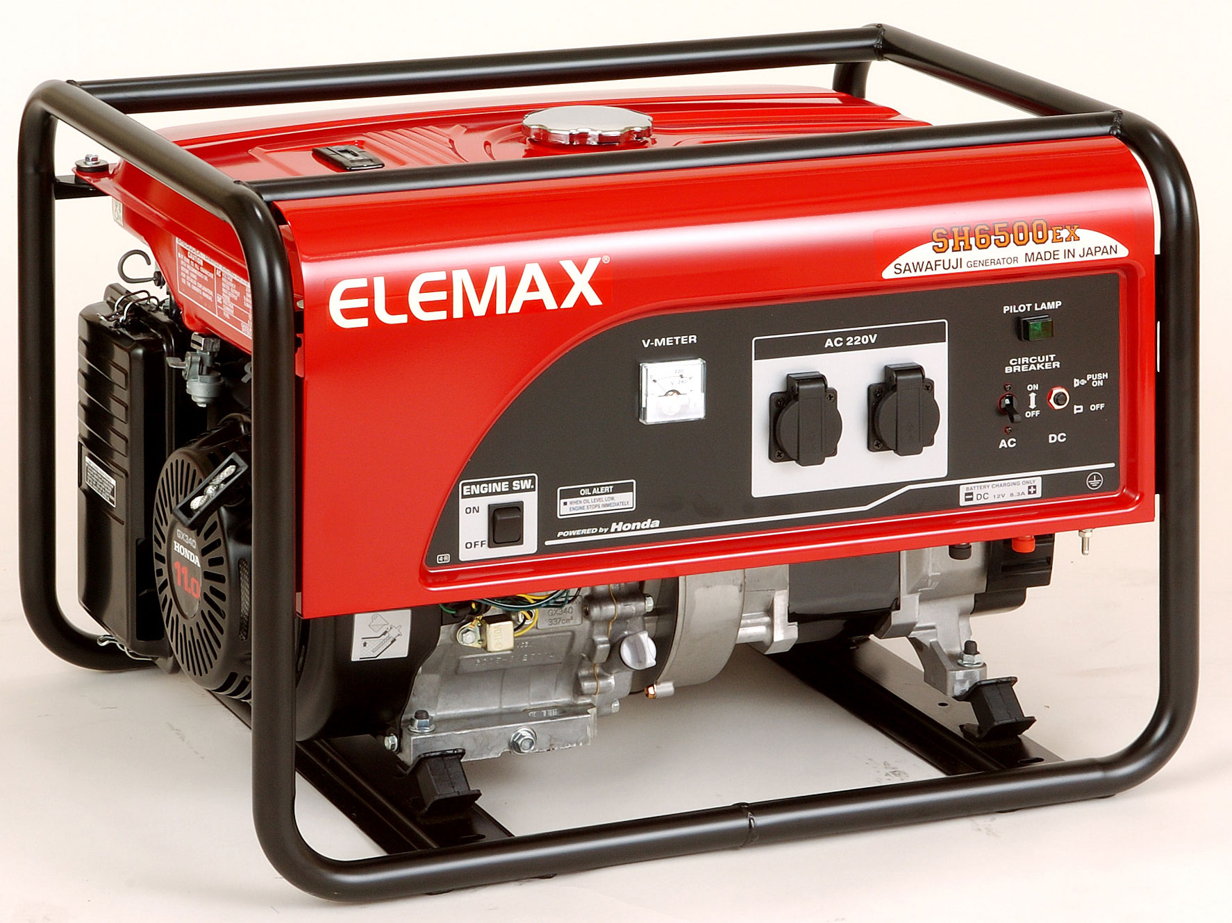 Máy phát điện Elemax SH6500EX(S) - Đề điện
