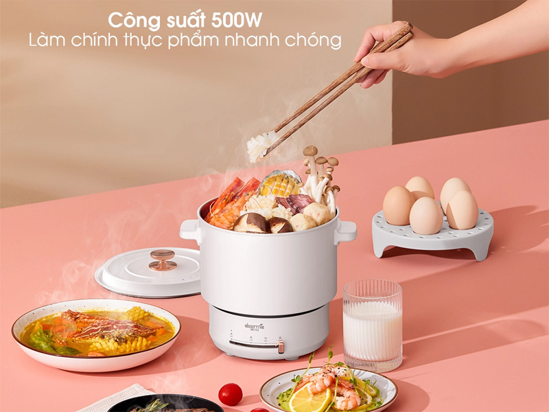 Công suất nồi là 500W