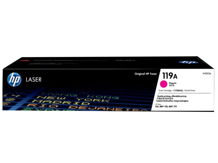 Mực in HP 119A Magenta Original Laser Toner Cartridge (W2093A)