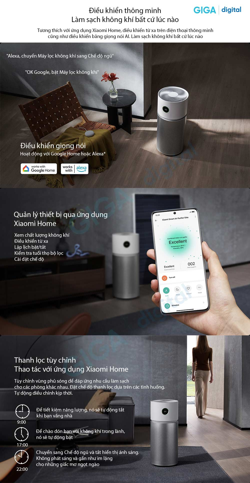 Kết nối thông minh với Smartphone