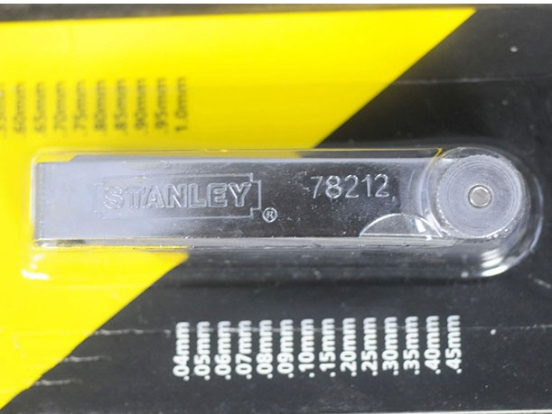 Thước lá 25 chi tiết đo khe hở Stanley STMT78212-8
