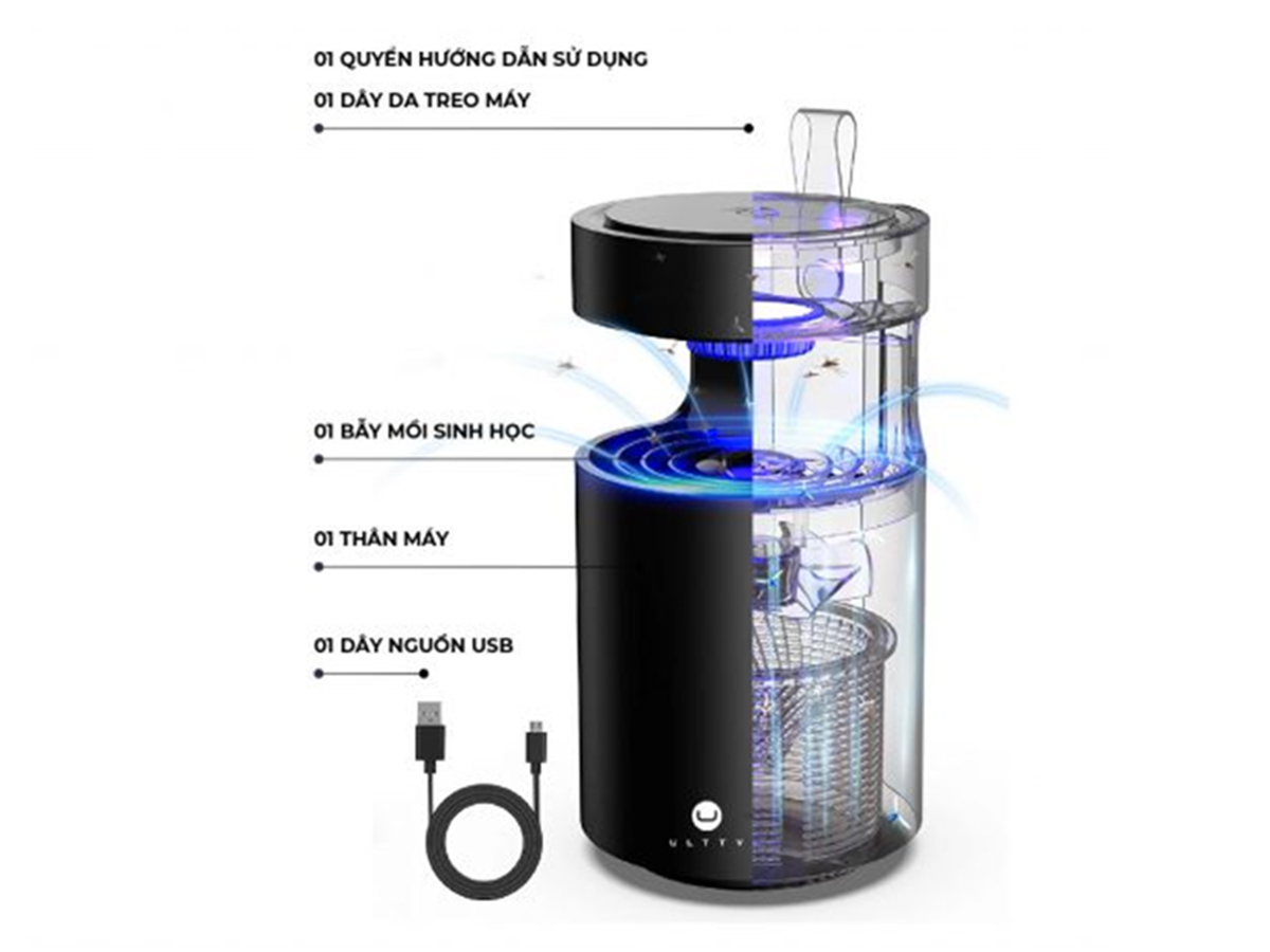 Hướng dẫn sử dụng máy bắt muỗi Hướng dẫn sử dụng máy bắt muỗi