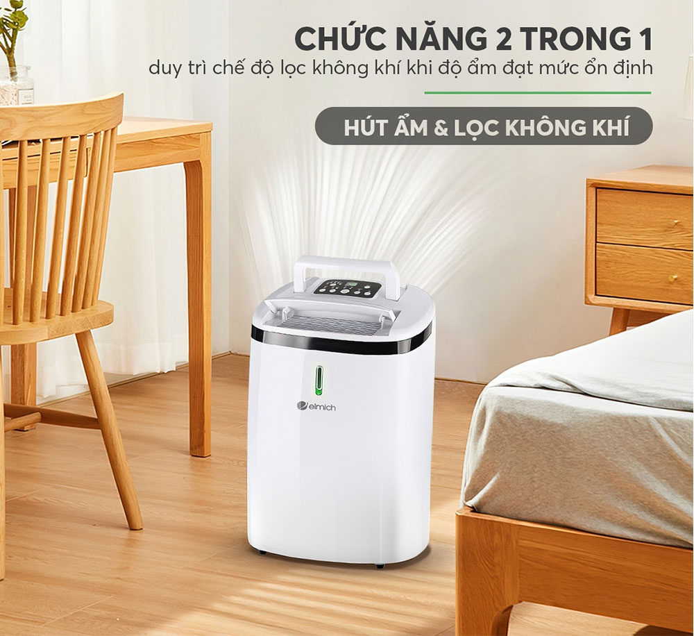 Máy hút ẩm không khí Elmich DE-3923 (20 lít)