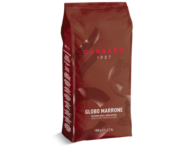 Cà phê hạt Carraro Globo Marrone 1000g