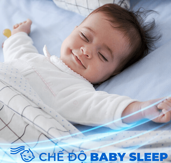 Điều hòa 1 chiều X18XEW có chế độ Baby Sleep