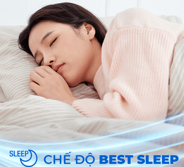 Máy lạnh Sharp X18XEW có chế độ Best Sleep