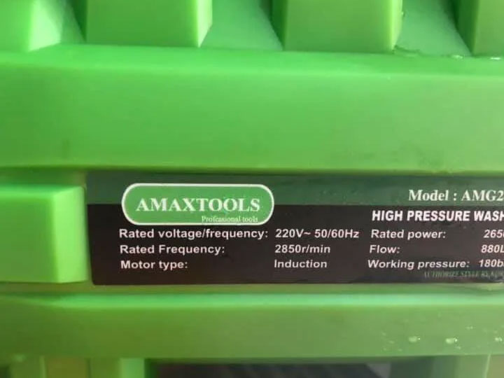 Máy rửa xe Amaxtools AMG2660 (2.650W)