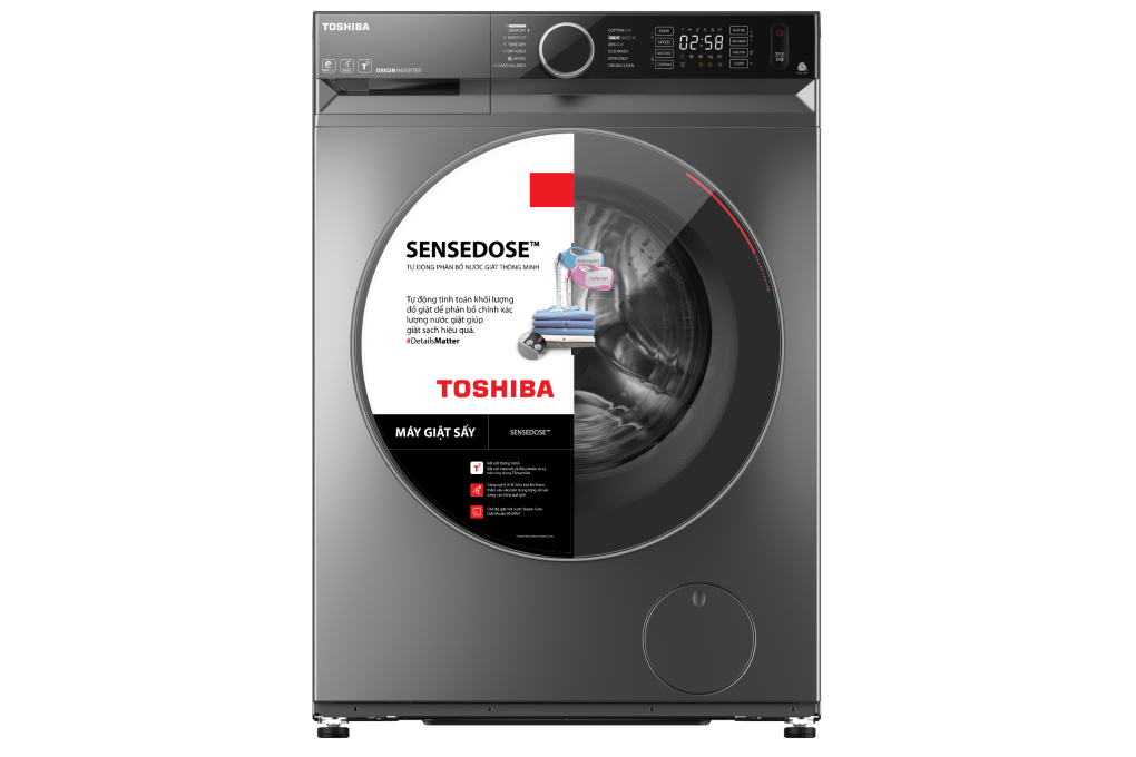 Máy giặt sấy Toshiba TWD-BM115GF4V(SK) 