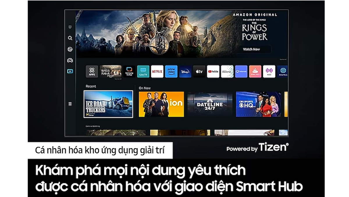 Smart Tivi QLED Samsung 4K 75 inch QA75Q70CAKXXV