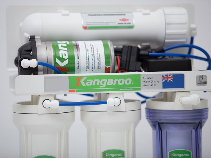 Máy lọc nước Hydrogen Kangaroo RO 9 lõi KG100HA không vỏ