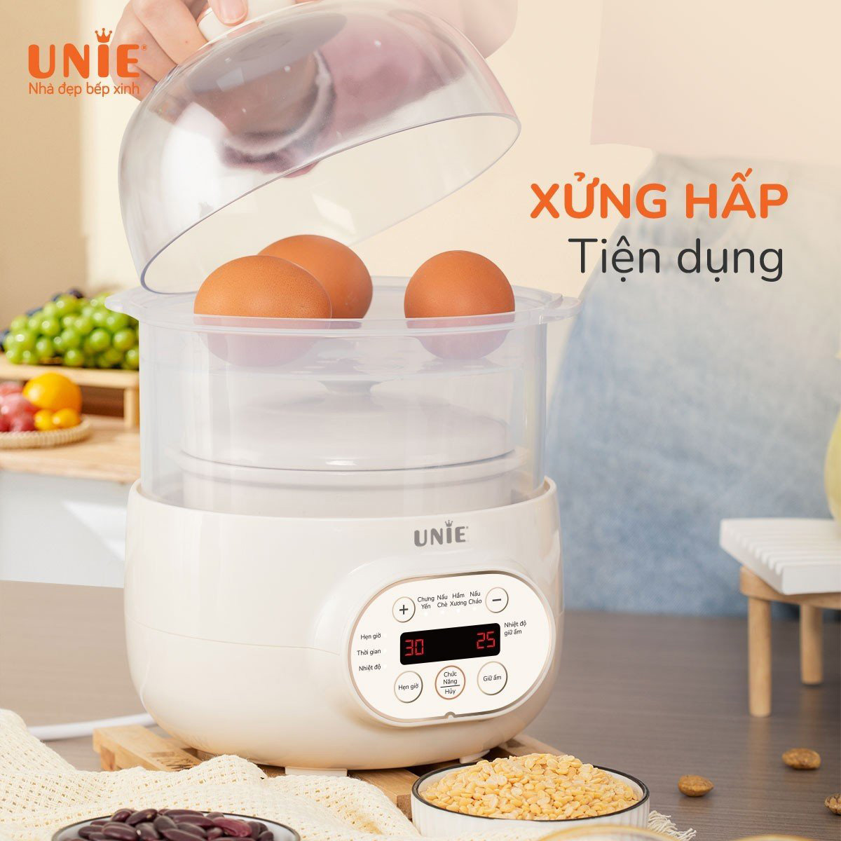 Nồi nấu chậm UNIE  