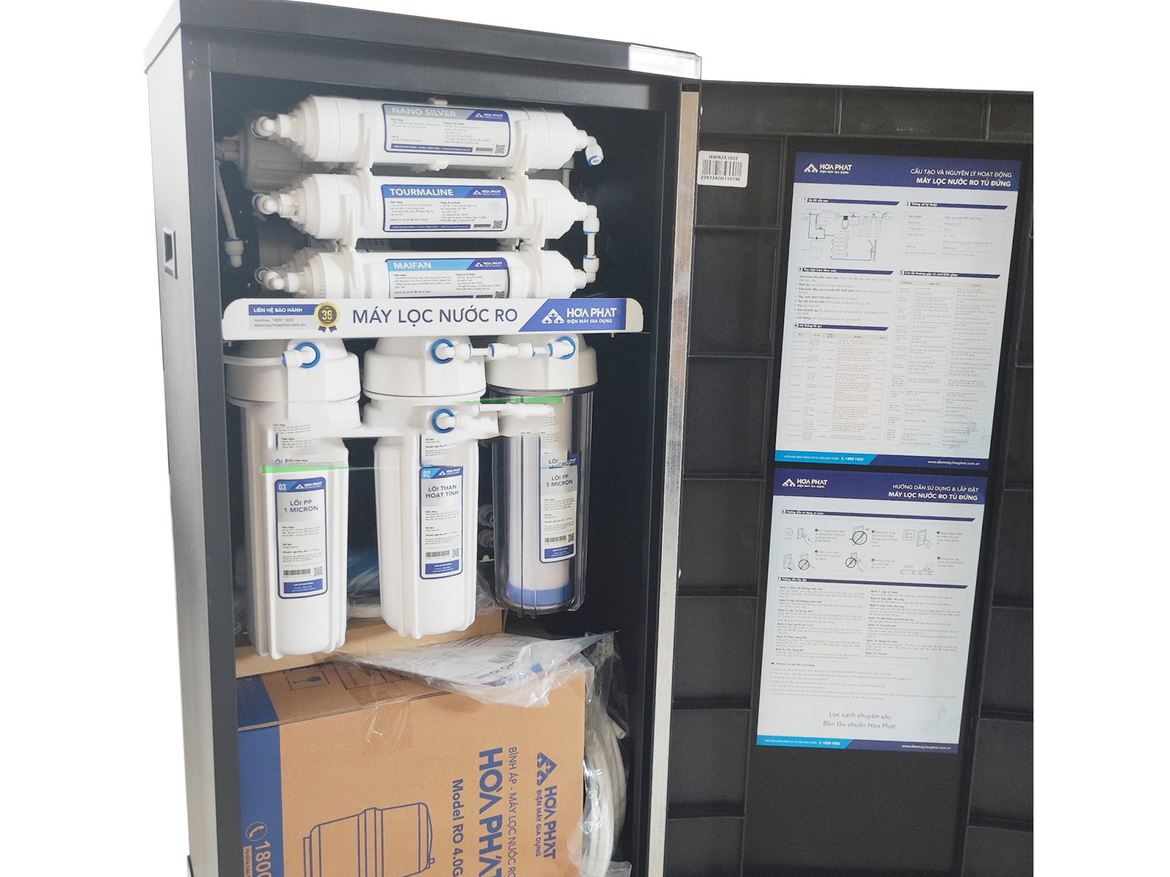Máy lọc nước Hòa Phát RO tủ đứng HWR2B1022 Máy lọc nước Hòa Phát RO tủ đứng HWR2B1022
