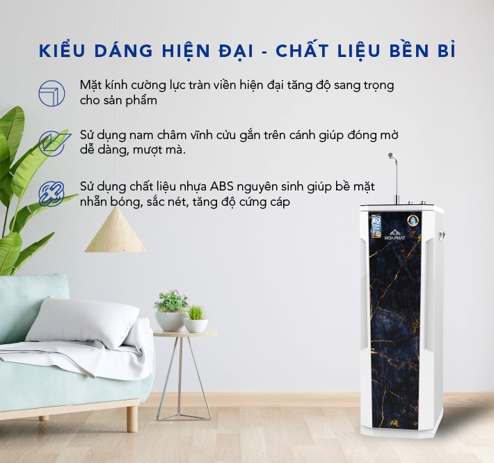 Máy lọc nước RO nóng nguội Hòa Phát HWNS1A1022