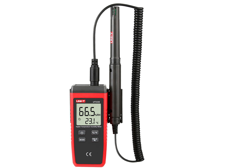 Thiết bị đo nhiệt độ, độ ẩm UNI-T UT333S (-10 đến 60°C, 0% - 100% RH)