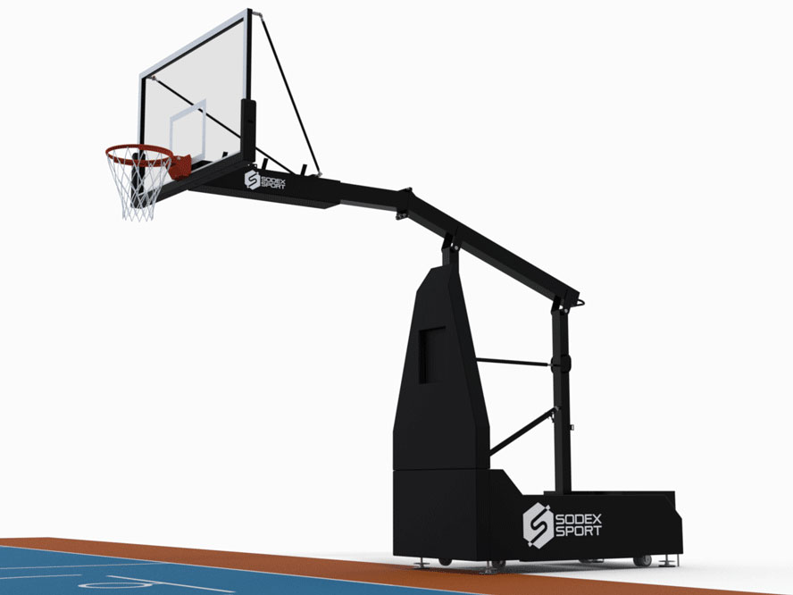 Trụ bóng rổ thi đấu di động S14645PZN-CPT