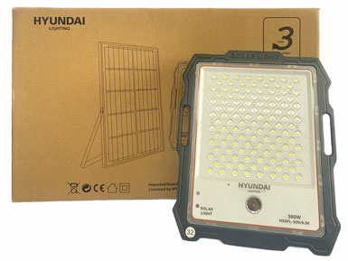 Đèn pha giám sát năng lượng mặt trời Hyundai HSSFL-200/6.5K