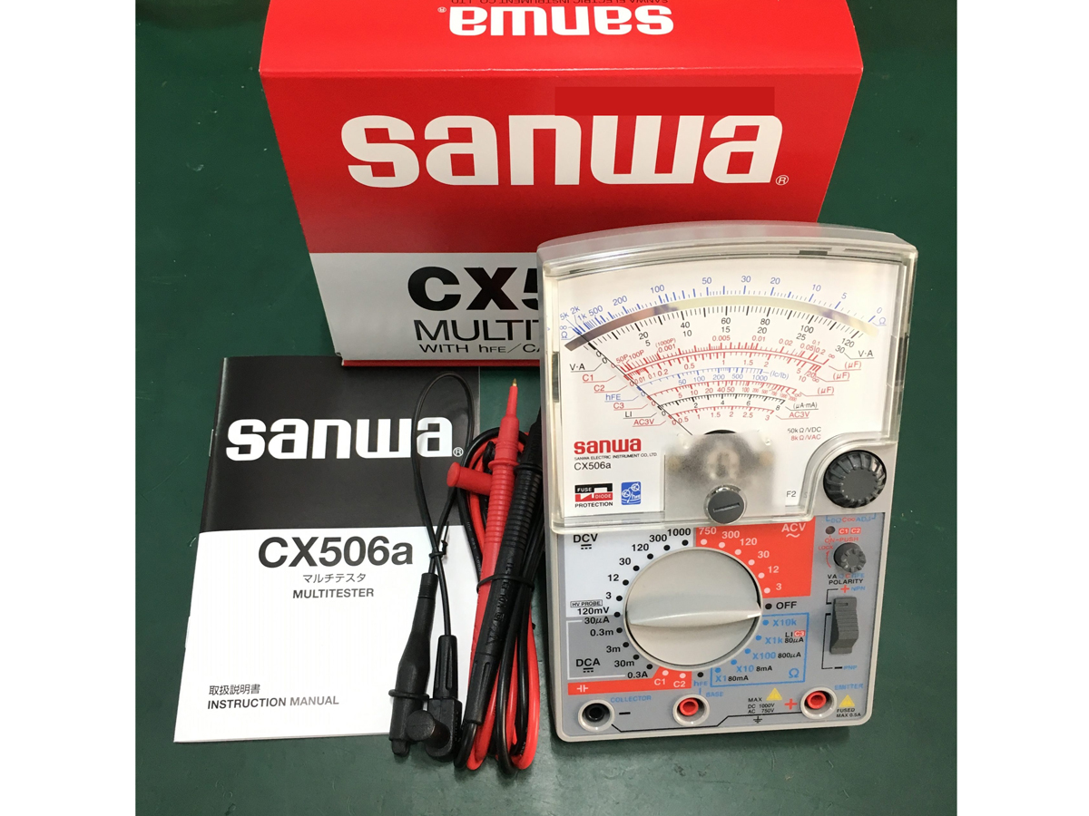 Đồng hồ vạn năng chỉ thị kim Sanwa CX506a