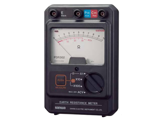 Đồng hồ đo điện trở đất Sanwa PDR302