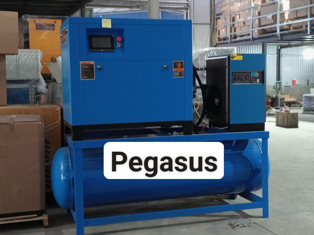 Máy nén khí trục vít tổ hợp Pegasus TMCP-20HP