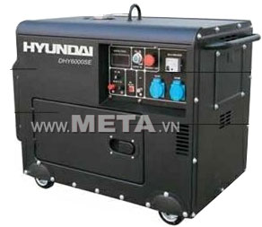 Máy phát điện chạy dầu Diesel Hyundai DHY 6000SE (5.0 - 5.5Kw) 