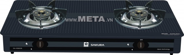 Bếp ga dương kính Sakura SA-690GB