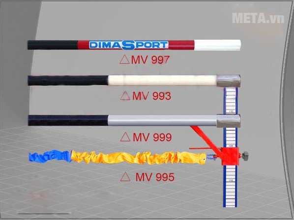 Xà nhảy cao MV993 với thiết kế màu đen, trắng. Xà nhảy cao MV993 với thiết kế màu đen, trắng.