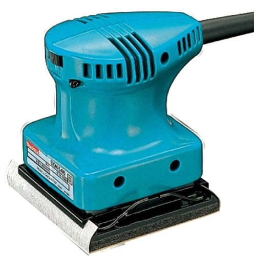 Máy chà nhám rung Makita BO4540 có hệ thống kẹp giấy nhám chắc chắn. Máy chà nhám rung Makita BO4540 có hệ thống kẹp giấy nhám chắc chắn.