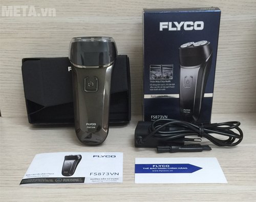 Bộ sản phẩm máy cạo râu Flyco FS-873VN