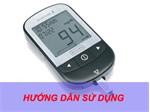 Hướng dẫn sử dụng máy đo đường huyết cá nhân Glucocard 1070 (mg/dL)