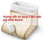 Hướng dẫn sử dụng ủ ấm chân giữ nhiệt Beurer FW20