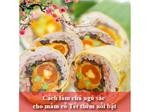 Hướng dẫn làm chả hoa ngũ sắc cho mâm cỗ Tết thêm nổi bật