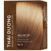 Thuốc nhuộm tóc dược liệu Thái Dương nâu hạt dẻ (hộp 5 gói)
